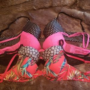 VICTORIA'S SECRET PINK BRA LOT 34B